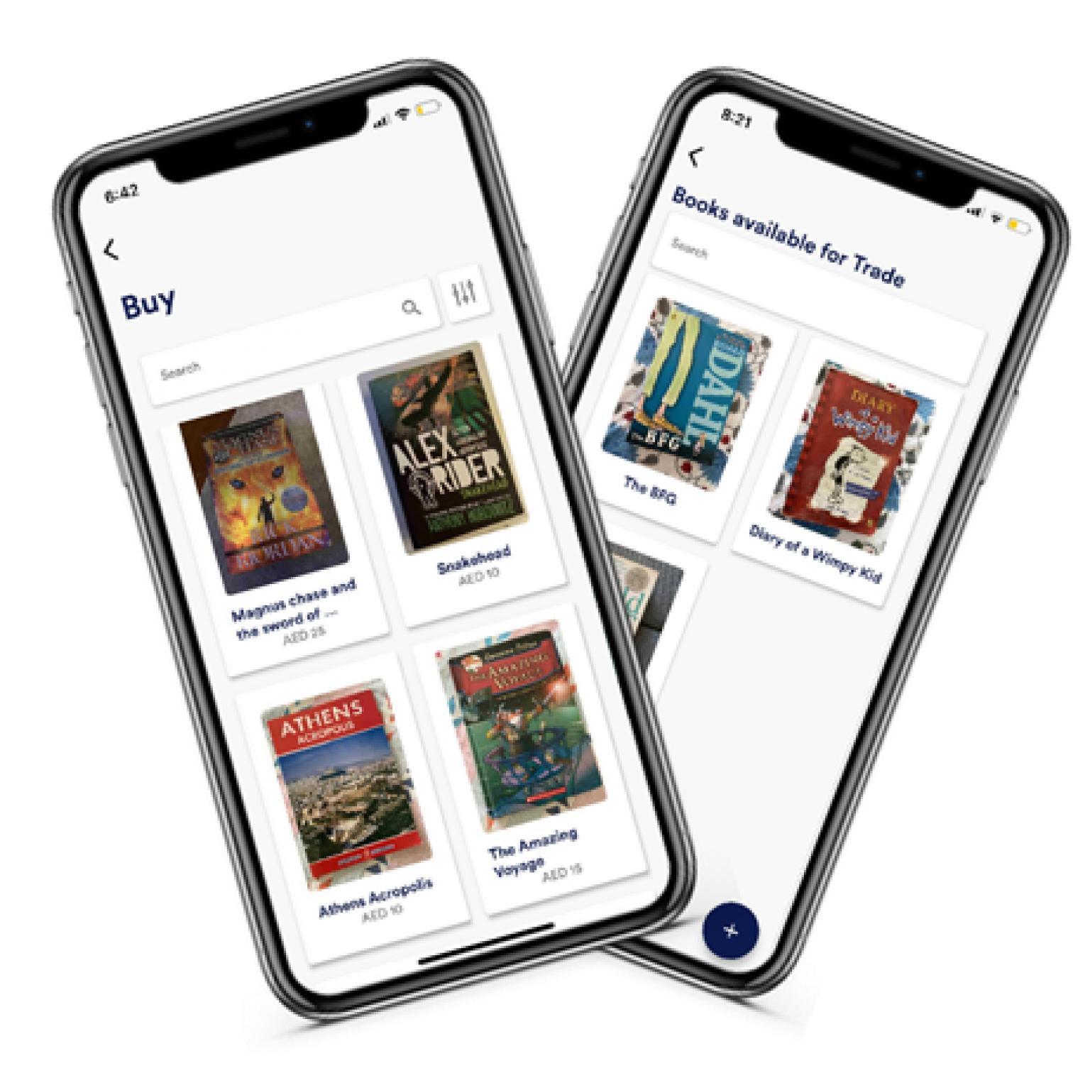BookStorm Dual App Screen